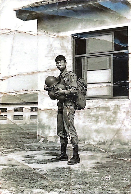 Parachuting training